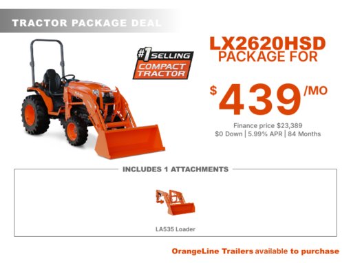 LX2620HSD WITH LA535 – PRICE $23,389